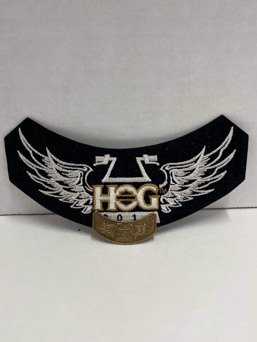 Harley Owners Group 2016 patch and pin